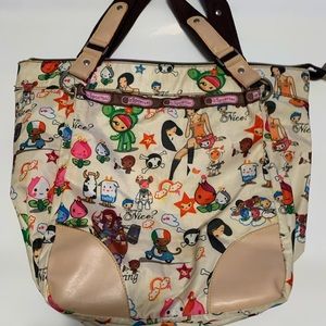 LeSportsac JAPANESE SCHOOL GIRL/ TOKIDOKI style